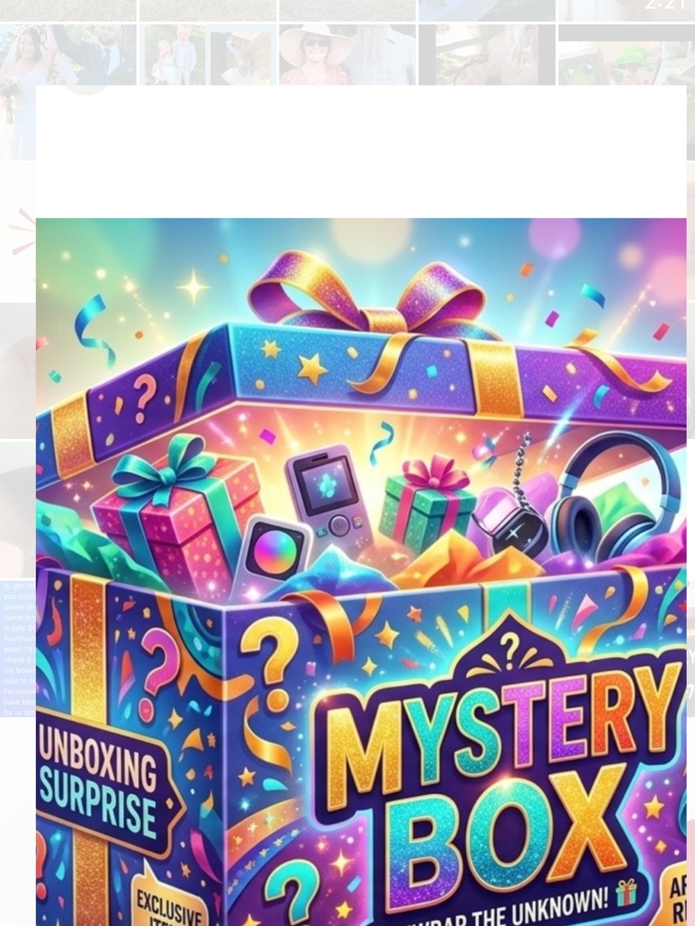 Awesome mystery box! Bursting at the seams😁#40.